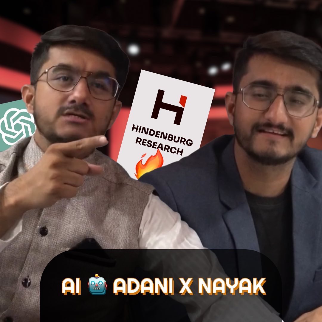 geekydhaval's tweet photo. Trained an AI Adani model to watch NAYAK Movie and behave as CM shown in the movie Interview and told it to defend Adani in a minimal way without changing dialogues.
Episode premieres this sunday 9PM #AI #Adani #geekslab https://t.co/NKadx96b73