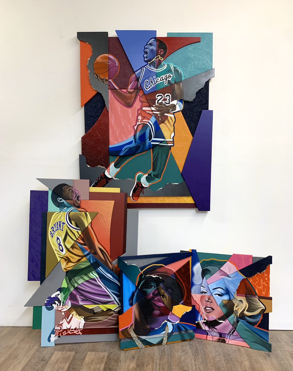 jacob__hess's tweet photo. Two final pieces in the “Icons” series on the way! Which is your favorite so far? https://t.co/lruH6nDaTk
