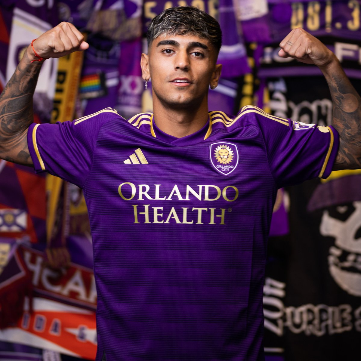 OrlandoCitySC's tweet photo. #OrlandoCity 🤝 @ORLPride 

Best kits in the game 😎 https://t.co/JmeHvj34Yq