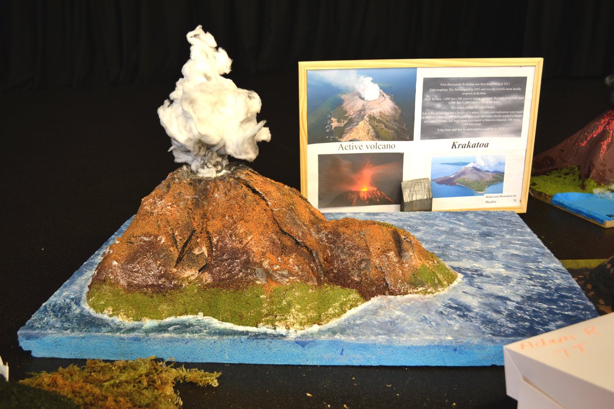 StPaulsSurrey's tweet photo. The design, planning and sheer effort that has gone into the Year 7 students’ volcanoes homework project is phenomenal! Well done and keep up the good work. #greatwork #geography #geographyproject #homework #volcanoes #volcanoesproject https://t.co/OgFRnfnJ2Z