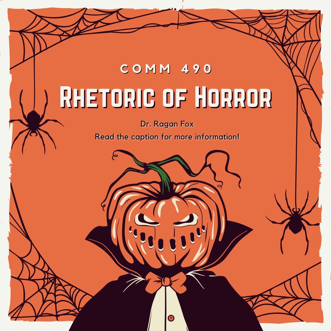 commcsulb's tweet photo. Are you a fan of horror? Are you a final girl (term coined by Carol Clover)? Read below for more information….or beware….
#COMMStudies #CSULB #COMM490 #Rhetoric #HorrorMovies https://t.co/tJJxYfNJTK