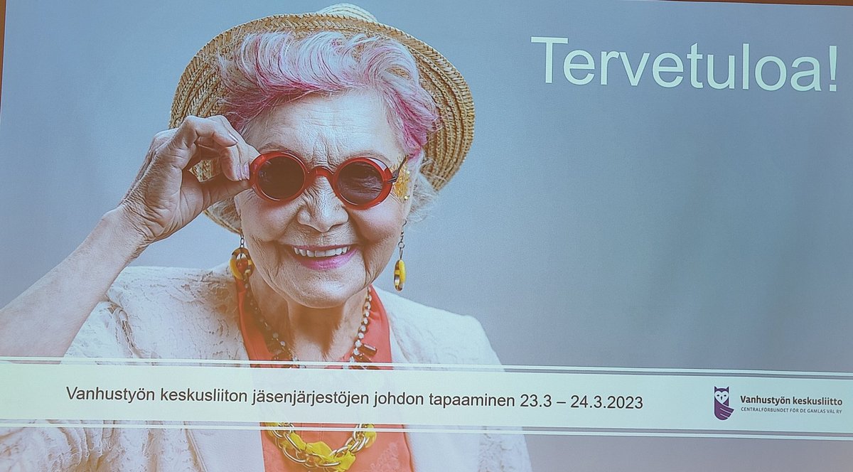 nhynnine's tweet photo. @VTKL10 jäsenten johdon tapaaminen. Ensimmäinen päivä tarjoili ajankohtaisia luentoja mm. työhyvinvoinnista ja viestinnästä. Parasta tietysti tämän upean verkoston tapaaminen ja keskinäinen sparrailu.
#iästäNumero
#IkäAreena
#ArvokasVanhuus https://t.co/D7CHtXKhqi