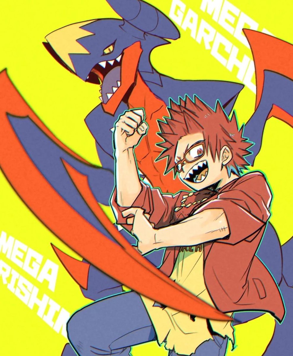 Kirishima &amp; Garchomp
Both trainer and pokemon RP account
🪨-kiri
🦈-garchomp
Bi (no lean)
❤️ and 🔃
Lewd RP
Request who you like to use for
#MyHeroAcademia #LewdRP #PokemonRP
Open DMs
Free to chat
Detailed

More info below