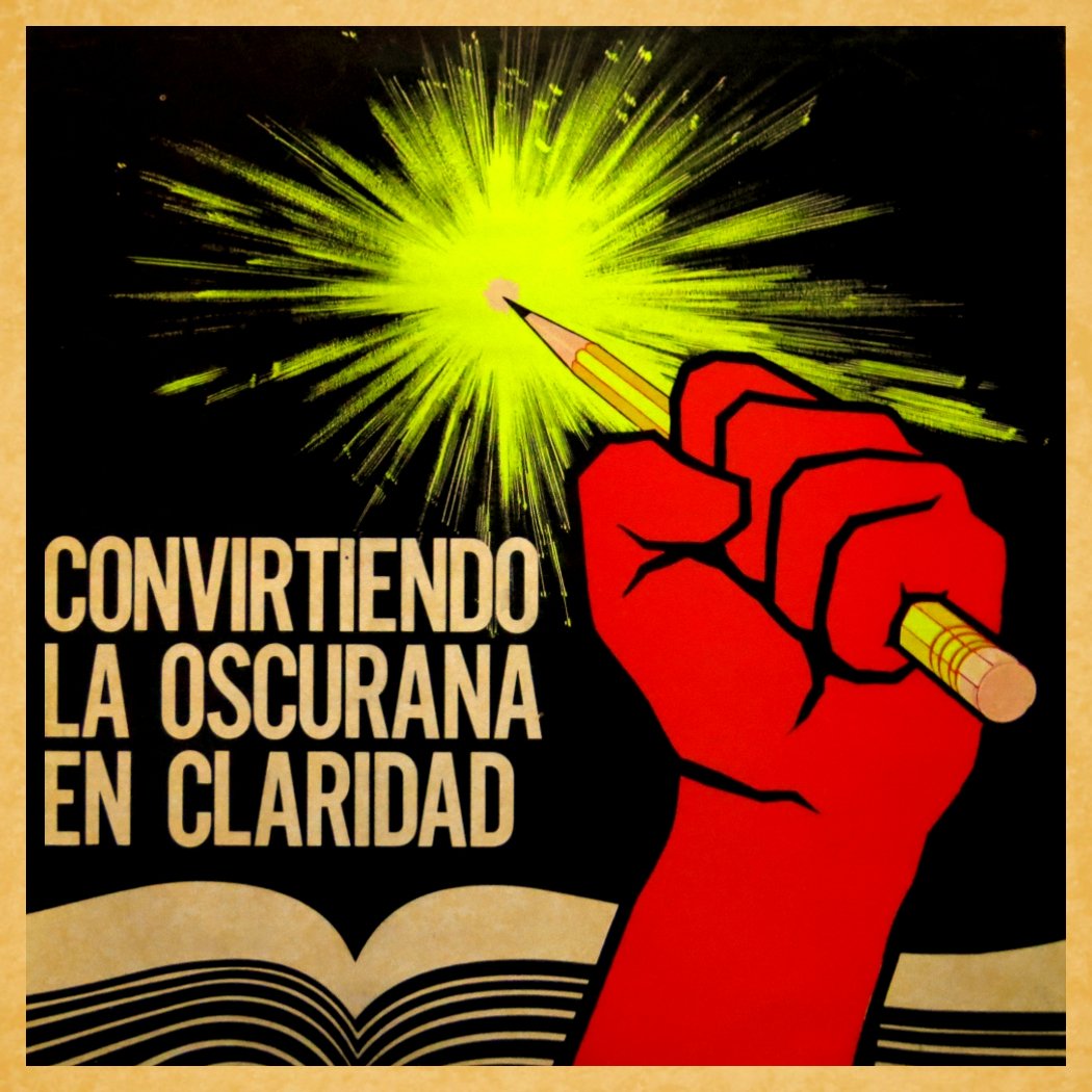 ¡Patria Libre, Patria Alfabetizada!

✅️ 43 aniversario de la Gran Cruzada Nacional de Alfabetización en Nicaragua 🇳🇮📚.

#RedFSLN
#FSLNPuñoEnAlto43