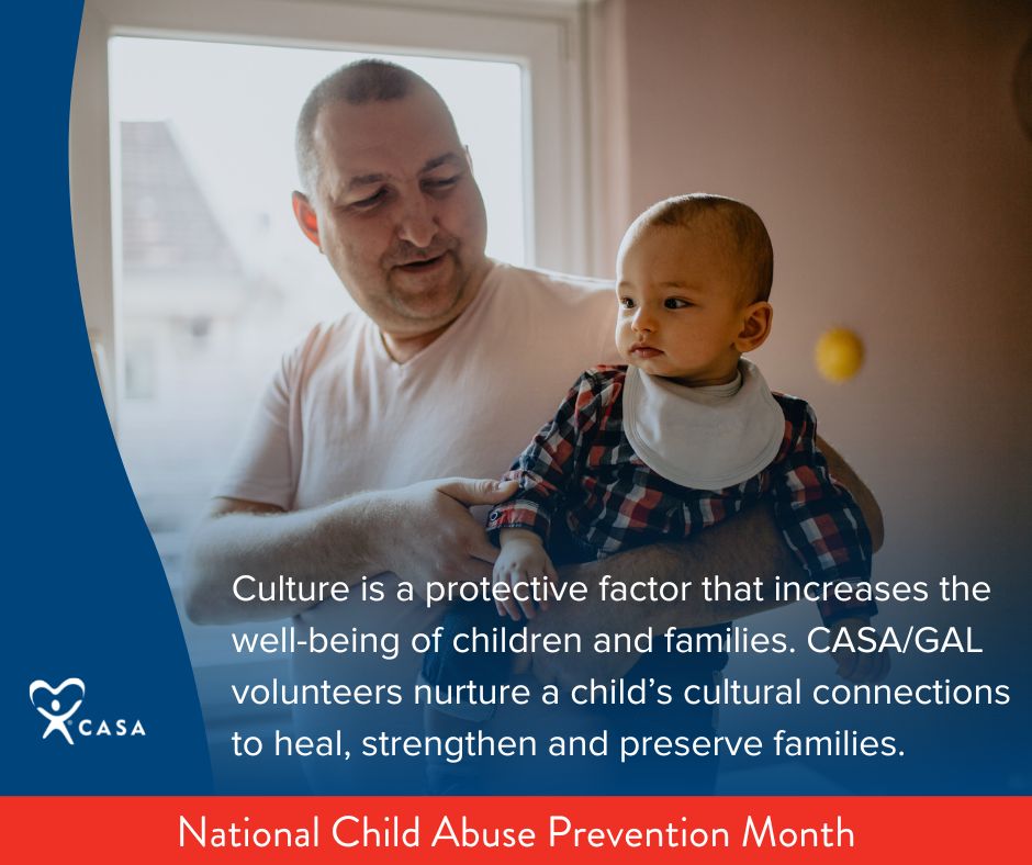 CASAofJeffCo's tweet photo. CASA of Jefferson County supports and promotes court-appointed volunteer advocacy so every child who has experienced abuse or neglect can be safe, have a permanent home and the opportunity to thrive.
Volunteer or donate today. #ChildAbusePreventionMonth #ThrivingFamilies https://t.co/JVH9QFLVgC