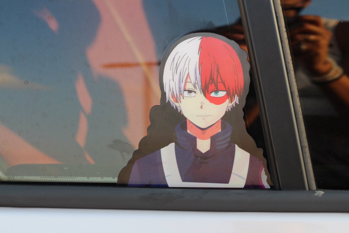 Shop.Jammingjellydesigns.store 
✨Shop Now✨

#AnimeArt  #animestickers #cardecals #smallbusinessowner #BlackOwnedBusiness #Todoroki