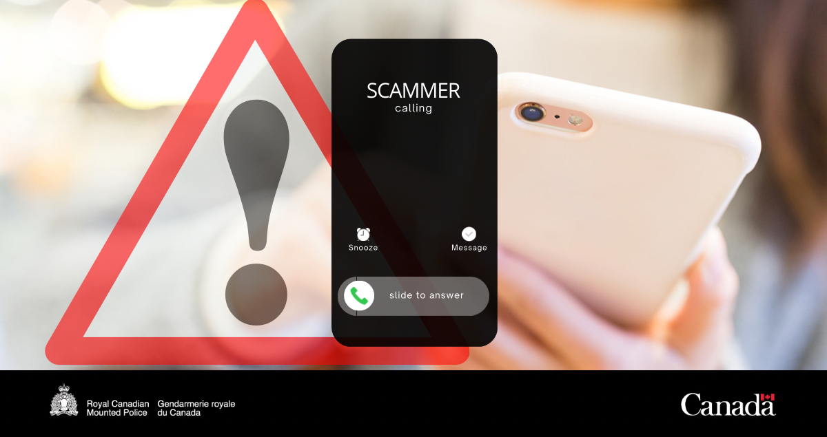 ⚠️REMINDER: Telephone scammers are imitating Bell Canada representatives offering upgrades to phone/internet services. Do NOT provide personal info to someone who has called you. If a caller pressures you to disclose your credit card #, banking info or SIN – it may be a scam!