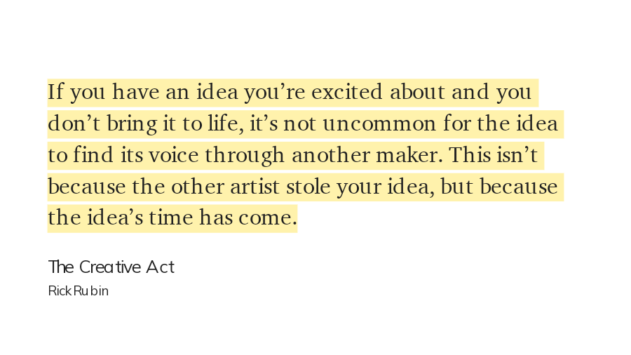 Rick Rubin on "latent space"