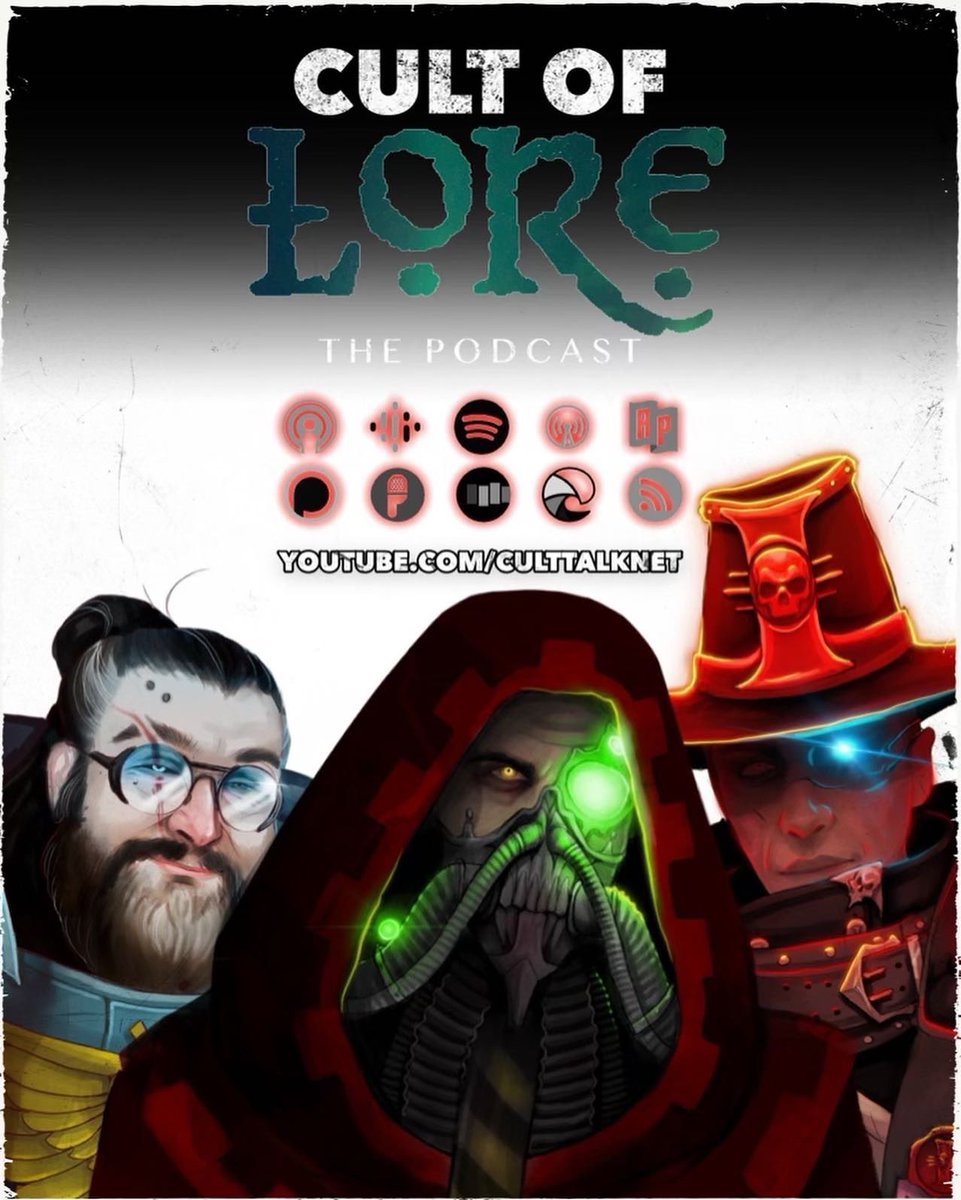 culttalknet's tweet image. Students of Lore, feast your eyes on the full cast of Cult of Lore as depicted by @evan_artist on Instagraminspired by the Warhammer 40k mythos! ☠️#JoinTheTalk 
-
#warhammer40k #warhammer #spacemarine #techpriest #arbiter #lore #digitalart #fanart #podcast  #warhammercommunity