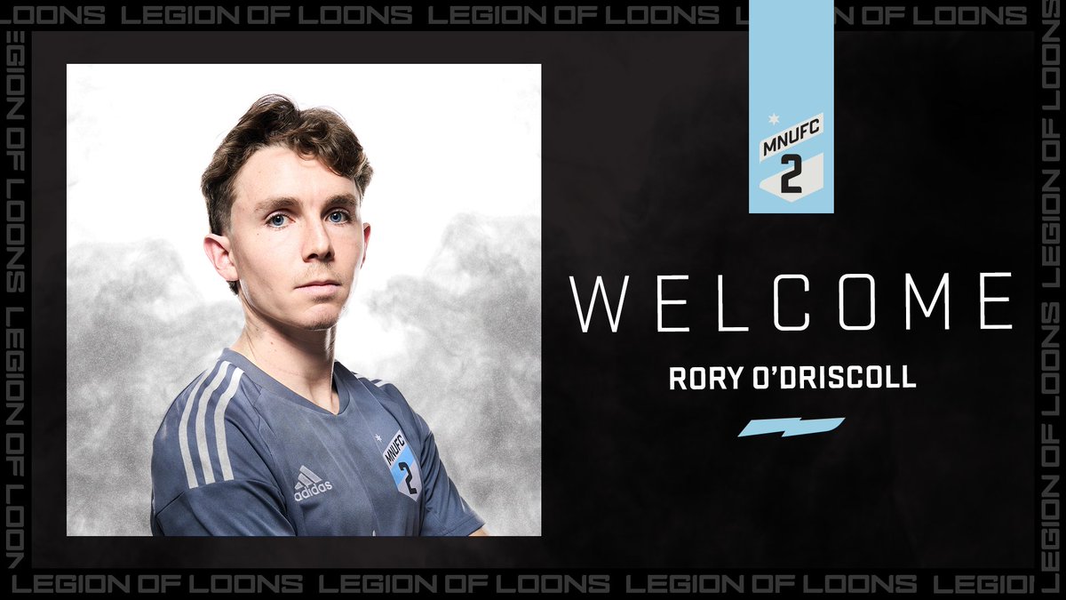NEWS: The club has signed Minneapolis native Rory O'Driscoll to a 1-year <a href="/MLSNEXTPRO/">MLS NEXT Pro</a> contract.
