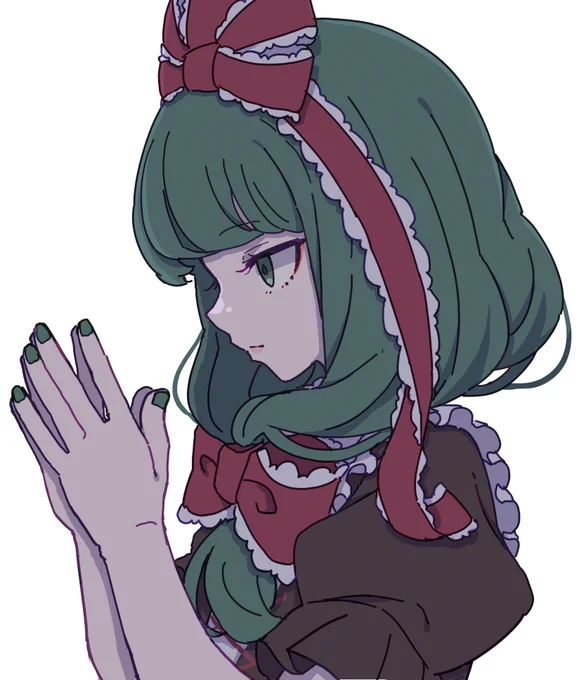 #深夜の真剣お絵描き60分一本勝負 雛 