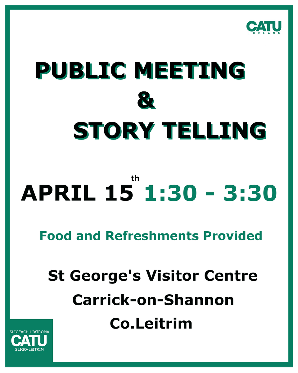 CATU Sligo-Leitrim/Sligeach-Liatroma CATU (@catu_sl) on Twitter photo 