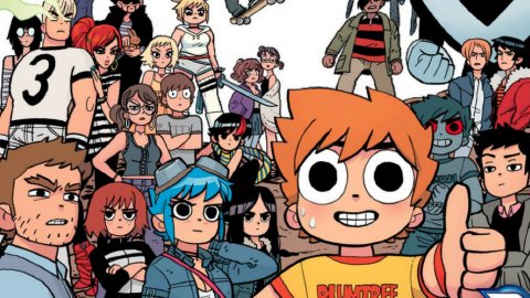 levmauc's tweet photo. NETFLIX estrena éste año la serie anime de SCOTT PILGRIM VS THE WORLD, producida por Edgar Wright y con guion de su autor, Bryan Lee O'Malley. https://t.co/qNv1q3LlWV