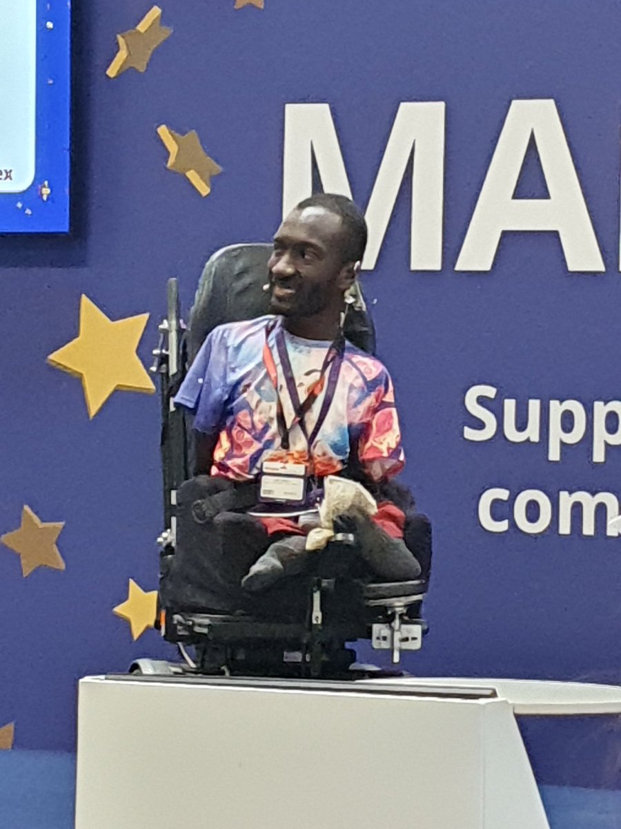 AvrilCoelho's tweet photo. Great to hear @imisaacharvey at @NaidexShow on the main stage.
#Naidex #50YearsofNaidex https://t.co/k6Dq8MdXSd