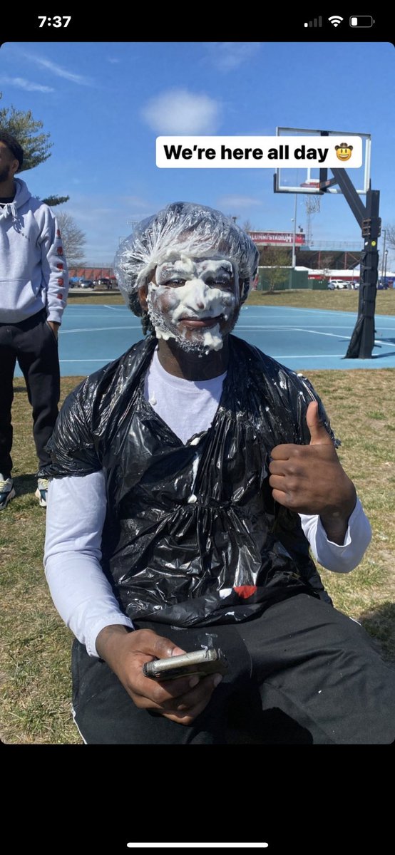 All March, our Delaware State Hornet @ogscrappy has been living the his best student athlete life!! Very proud of him. #3ismydsuhornet🐝❤️💙🏈💪🙌 #delawarestateuniversity #HBCUPRIDE #meac #studentathleteleaderhipsymposium #LeadersLead #Fundraising #PieAnAthlete #delstatesaac