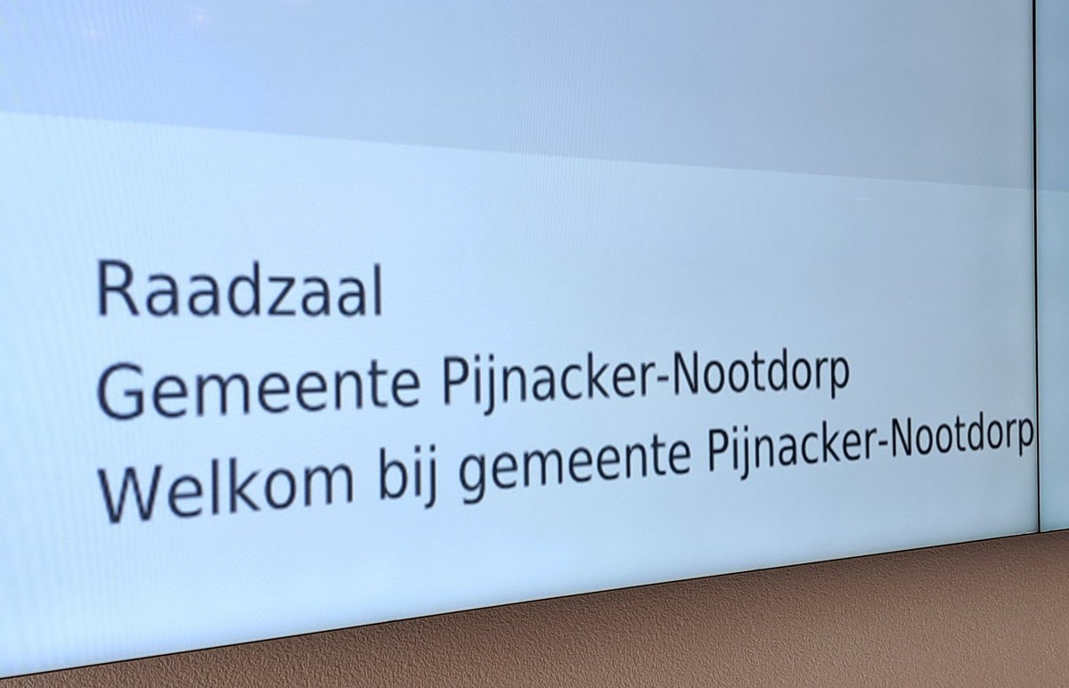 Vanavond om 20.00 uur staat de Oordeelvormende vergadering op de agenda. #deraadvergadert onder andere over de Startnotitie #Parkeerbeleid en over het bestemmingsplan kruispunt #Katwijkerlaan #Nieuwkoopseweg #Vlielandseweg Zie  pijnacker-nootdorp.raadsinformatie.nl/vergadering/10… Kijk online of kom langs!
