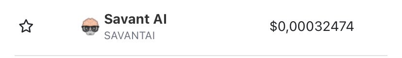 Savant AI tweet media