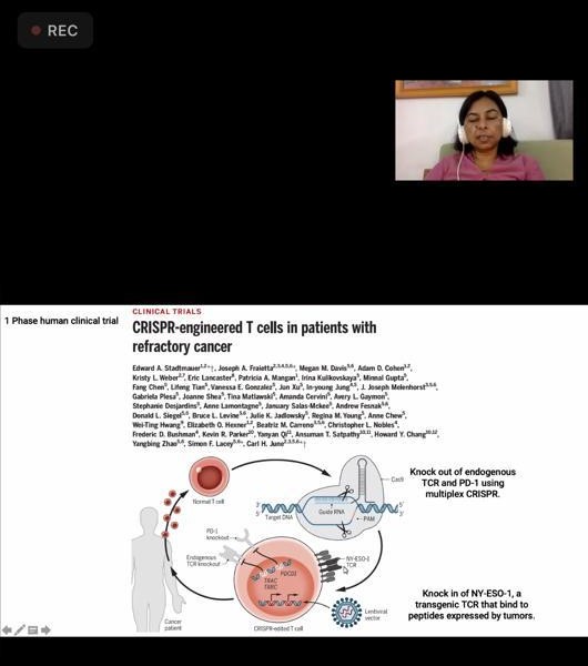 KoppikerCb's tweet photo. CTCR's #RTPCRcourse live now
Register https://t.co/jjzqvrOvb8
CAR T Cell Therapy! Immunotherapy in Cancer
#translationalresearch #cancerimmunology #immunology #clinicianscientist #RTPCRcourse #basicbiologyforclinicians #registernow #webinarseries https://t.co/1T19DYeD6Y