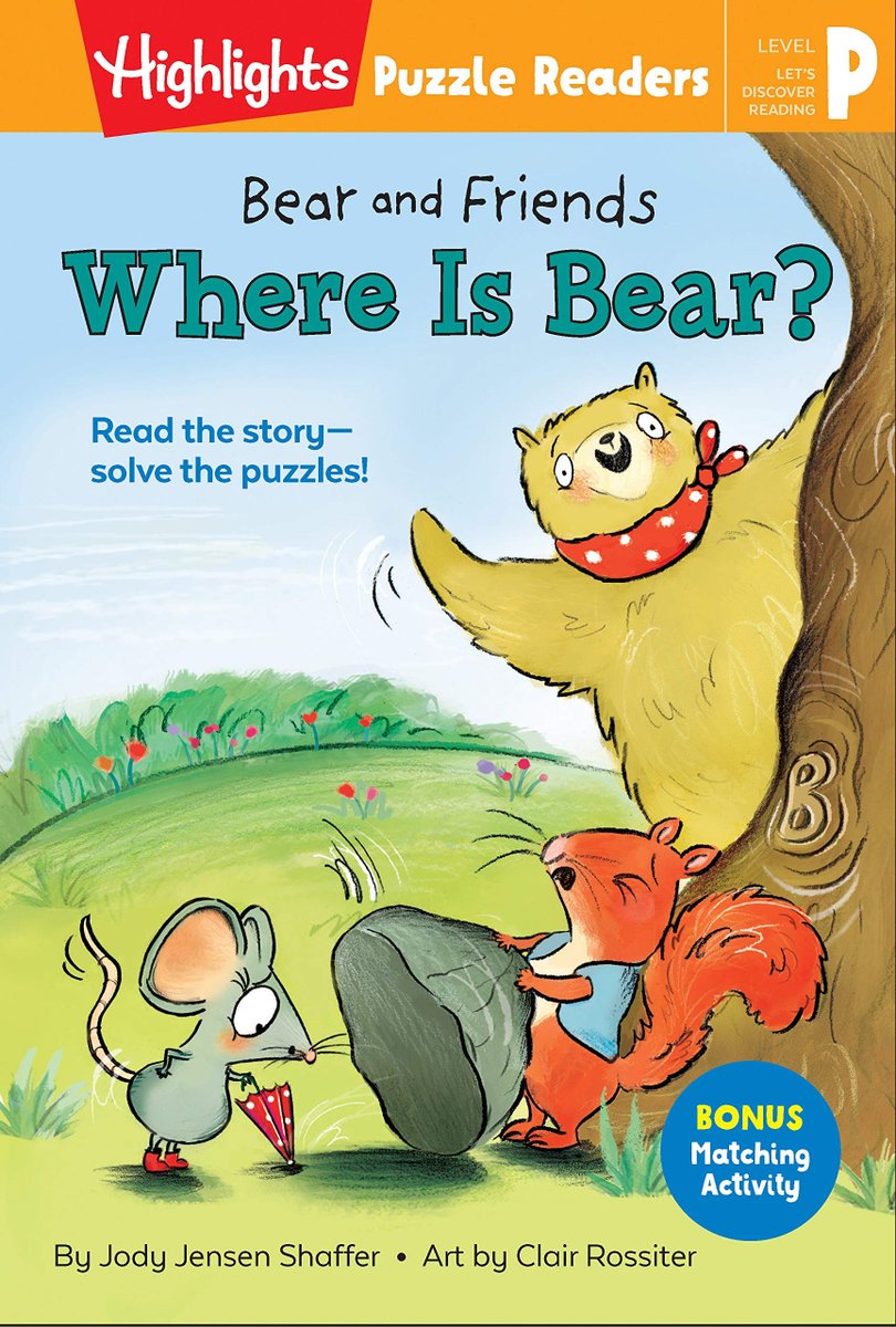 Happy #WorldBearDay from Bear and his friends @Highlights! @ClairRossiter #earlyreader #literacy #Reading