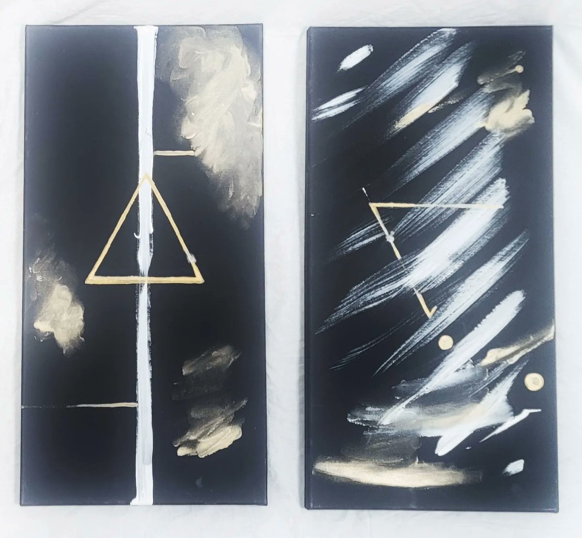 nataliedohman's tweet photo. Earth, Air, Fire and Water. 🌎 

Almost finished with these- next step is to add a resin layer and frames.

DM for inquiries 
#art #artisticalchemy #earth #Air #Fire #Water #intuitiveart #fineart #collectibleart #painting #paintersofig #evolution #spirituality #rosicrucianart https://t.co/62nDcA1r3h