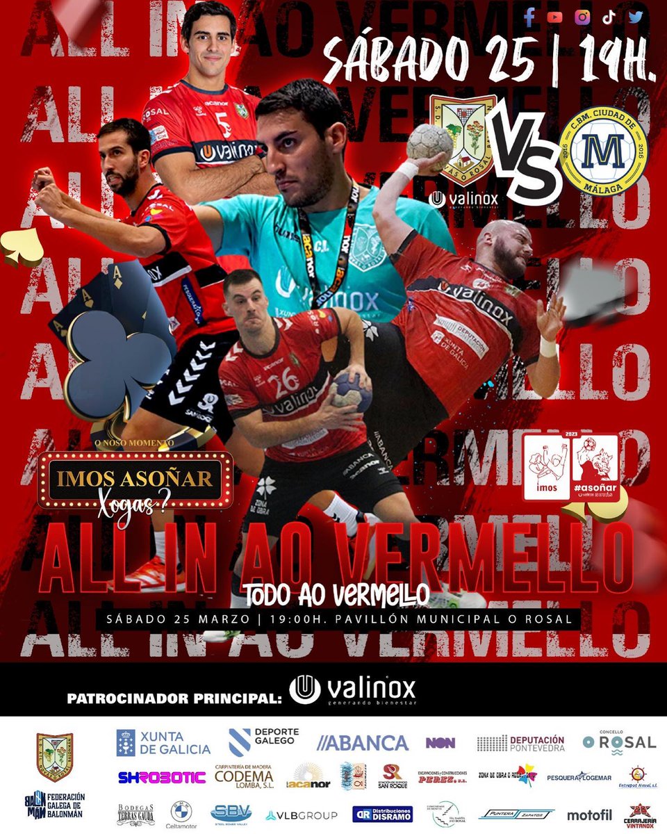 NoticiasORosal's tweet photo. Fin de semana "quentiña" a que nos espera en #OROSAL 😜
@atleticonovas #ACOR @bandadorosal https://t.co/6TdmQWoUuK