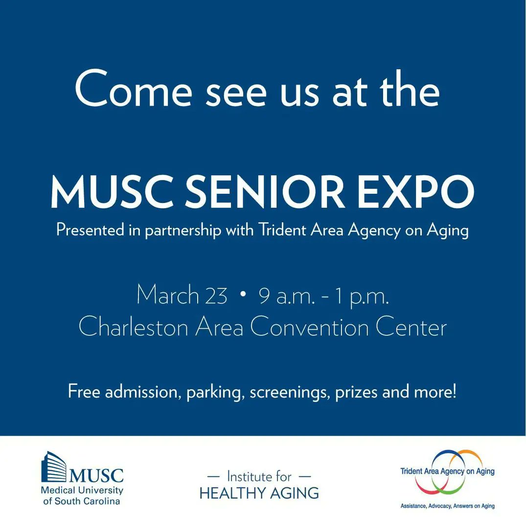 Origin_SC's tweet image. Come visit our lovely team at the #MUSC #SeniorExpo, happening now at the Charleston Area Convention Center!