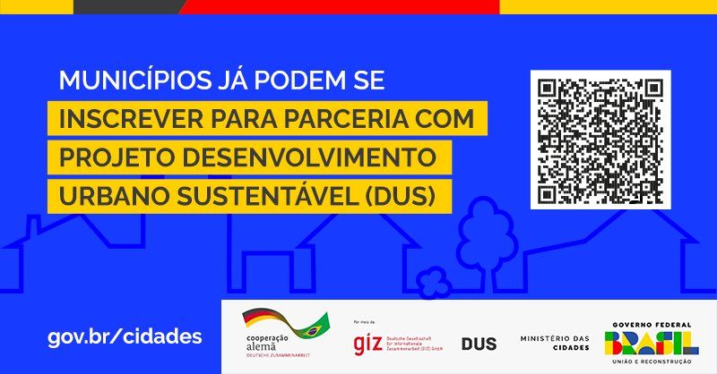 Alemanha_BR's tweet photo. 🚨 Alerta de Edital! @mdascidades e @giz_gmbh, no âmbito da Cooperação Brasil-Alemanha para o Desenvolvimento Sustentável, convidam municípios de todo Brasil para submeterem propostas de projetos de desenvolvimento urbano integrado. Inscrições até 03/04 ➡ https://t.co/PdfRulvlc8 https://t.co/KuW47ew2S5