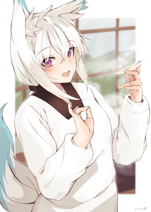 skeb納品しました~
リクエストありがとうございます🙏
依頼者様のオリキャラの白狐っ娘 