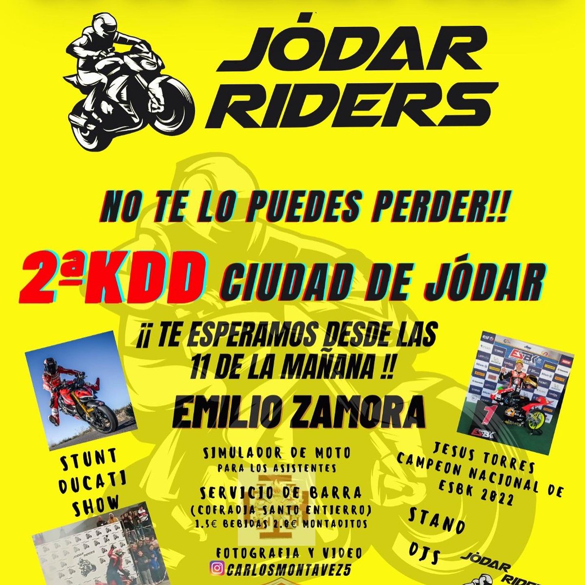 Un horizonte lleno de diversión nos espera!! Muy pronto la estrenaremos en los stunt shows!! 🏍💨

Este próximo domingo nos vemos en Jódar - Jaén!! 2ª KDD Motera… un montón de actividades, fiestón, campeonato <a href="/SimuladorXBike/">Xbike</a> y ese Stunt donde lo daremos todo y más!!!

Gaaaasssss