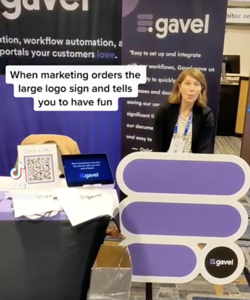 Gavel_io's tweet photo. Fun at #Legalweek23 Part 2 https://t.co/N3XyoRDj0o