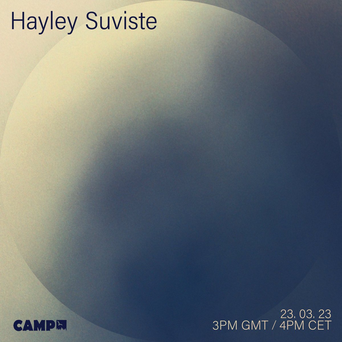 Hayley Suviste (@hayleysuviste) on Twitter photo New mix going out on <a href="/listen_camp/">CAMP Radio</a> today at 3pm GMT / 4pm CET
ft. unreleased music from myself & Lili Holland-Fricke, alongside <a href="/gDujat/">Guillaume Dujat</a>, <a href="/skeeterdani/">Dani Abulhawa داني ابوالهوى</a>, <a href="/hyperdawnmusic/">hyperdawn</a>, <a href="/joseph_kamaru/">KMRU (Kamaru)</a>, @nkariukimusic, <a href="/patwolfmusic/">Patricia Wolf</a> & @marylattimore 💗
Listen live at listen.camp📻 New mix going out on <a href="/listen_camp/">CAMP Radio</a> today at 3pm GMT / 4pm CET
ft. unreleased music from myself & Lili Holland-Fricke, alongside <a href="/gDujat/">Guillaume Dujat</a>, <a href="/skeeterdani/">Dani Abulhawa داني ابوالهوى</a>, <a href="/hyperdawnmusic/">hyperdawn</a>, <a href="/joseph_kamaru/">KMRU (Kamaru)</a>, @nkariukimusic, <a href="/patwolfmusic/">Patricia Wolf</a> & @marylattimore 💗
Listen live at listen.camp📻