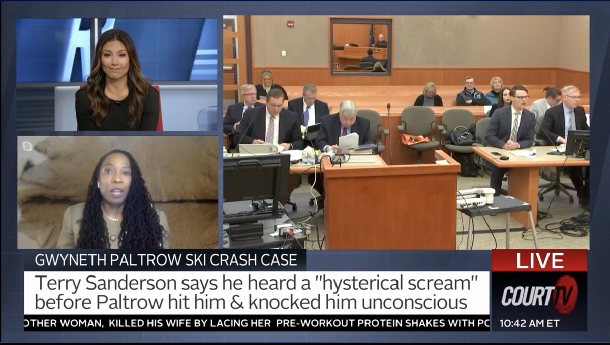 lawyerschiff's tweet photo. Huge day in the #Paltrow trial on @CourtTV
@JulieCourtTV and #VondaSargent are all over todays testimony and I 100% agree that #Gweneth is not doing herself any favors so far!
Public sentiment is #vacillating!
See y'all at noon! https://t.co/7augh5tQwf