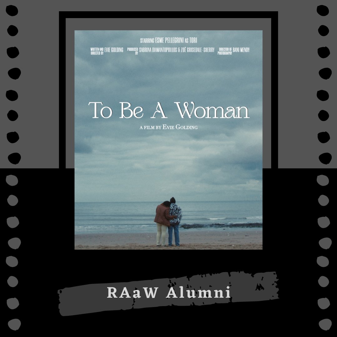 ‘To Be A Woman’ is out today at 6pm!

You can watch this touching short with <a href="/girlsinfilm_GIF/">GiF</a>

Shout out to the amazing RAaW alumnae involved:

Director &amp; Writer: Evie Golding

Cast:
- Esme pellegrini
- <a href="/zakiyyahdeeen/">zak</a>
- <a href="/kathrynlincolnx/">Kathryn Lincoln</a>
- Nandipa Mukosi-Harris