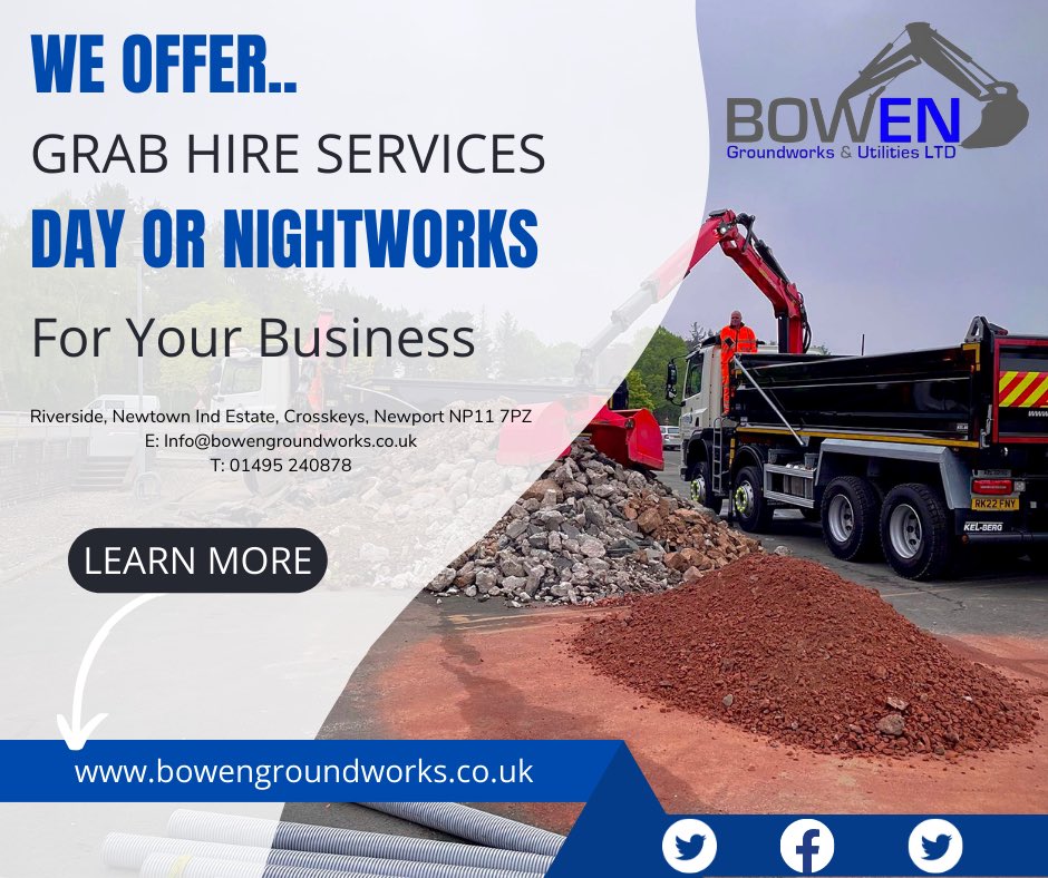 Day Works Or Night Works.. We Are Awake 🙌🏼 

#grabhire #tipperhire #construction #dayworks #highways #nightshift #groundworks #recycle #constructionuk #muckaway #aggregates #domestic #commerical #reinstatement #potd #wastedisposal #utilitywaste #southwales #aroundtheclock