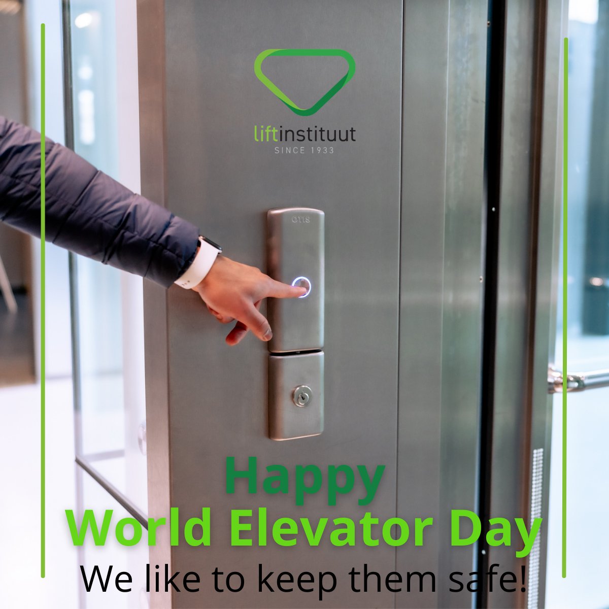 Elke dag zetten wij ons in voor de veiligheid van de liftgebruikers, maar vandaag op de op Wereld Liften Dag natuurlijk ook.

#liften #elevators #veiligheid