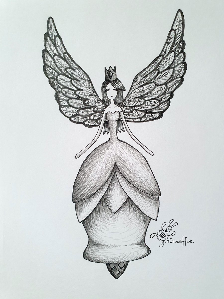 FFXIV minion #32 - Tinker's Bell. She's an actual tiny bell.
#tinkersbell #ffxiv #ffxivminion #ffxivart #finalfantasyxiv #finalfantasy14 #finalfantasy #fanart #art #drawing #joonistus #minion #character #artist  #ff14 #traditionalart #angel #ingel #kelluke #bell #fairy #haldjas