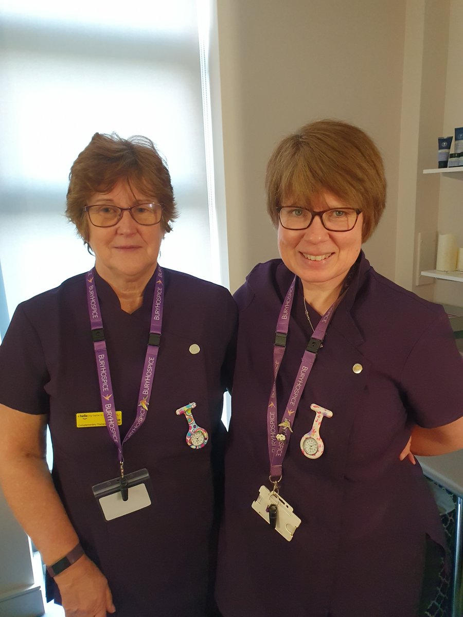 BuryHospice's tweet photo. National Complementary Therapy week runs from March 20th to March 25th. Johanna Cohen and Janice Gilbert are the Hospice complementary therapists and are passionate about the difference complementary therapy makes.
#nationalcomplementarytherapyweek https://t.co/tasytebqZm