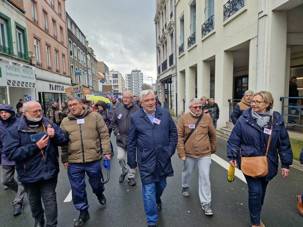 📢 Après le recours au 49.3, la mobilisation est toujours importante à Boulogne pour cette nouvelle journée de manifestation à l’appel de l’intersyndicale contre cette réforme des retraites qui constitue une véritable régression sociale.