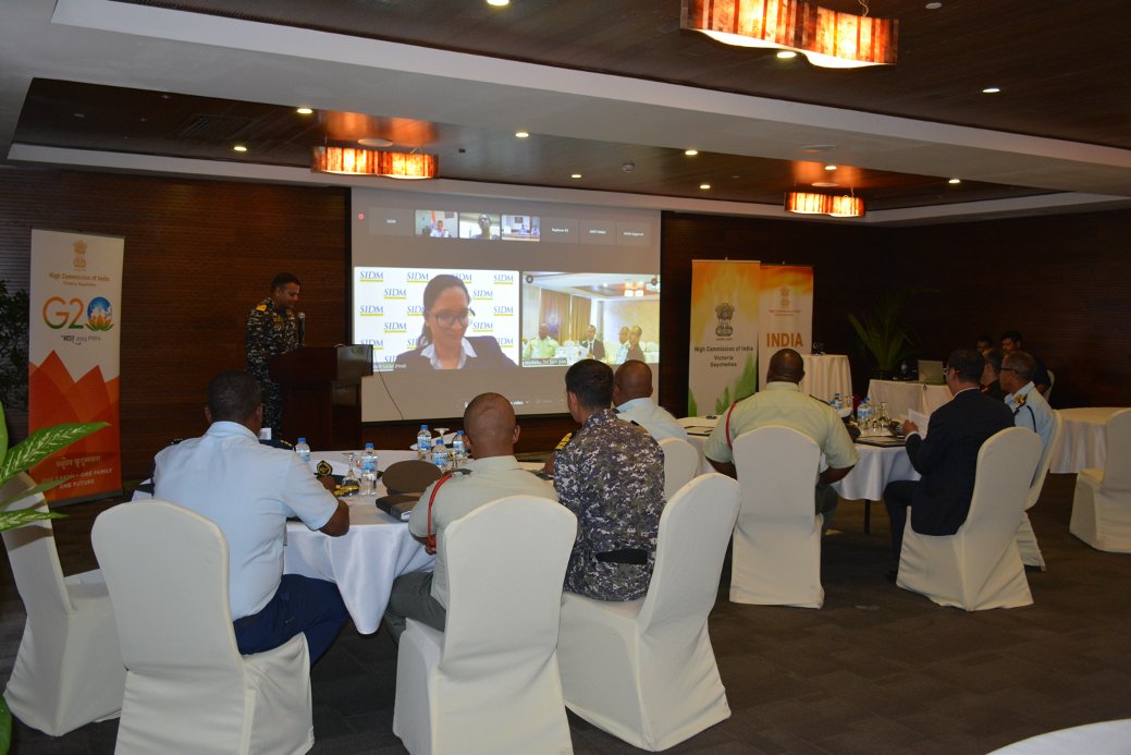 High Commission organized 2nd edition of India-Seychelles Hybrid Defence Seminar today. Eminent Indian Defence manufacturing firms gave virtual presentations in presence of CDF & senior officers of the Seychelles Defence Forces towards expanding avenues of collaboration.