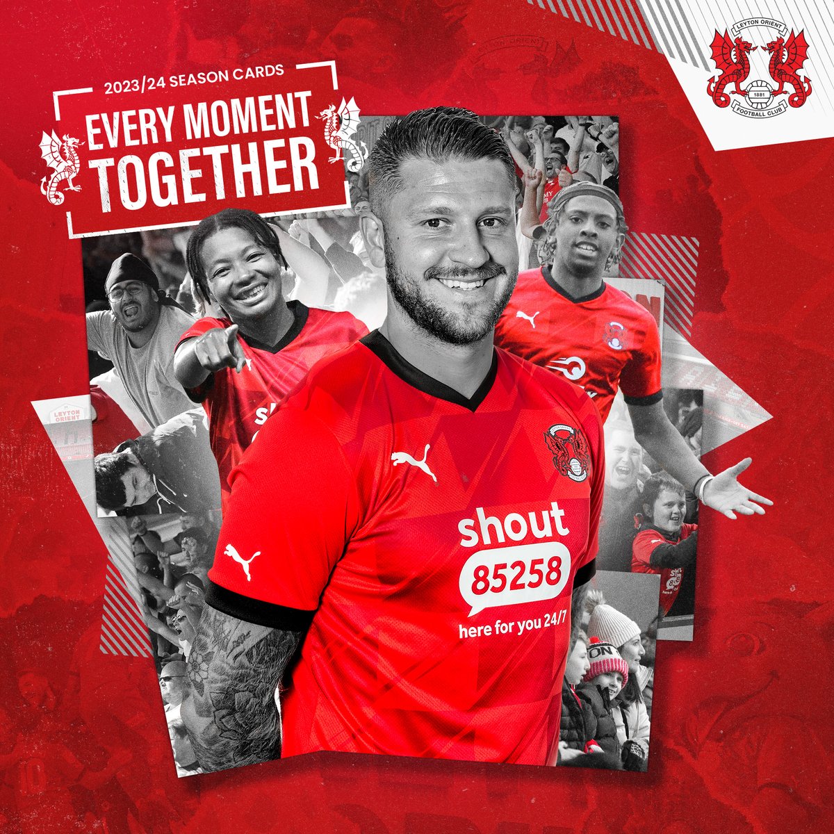 leytonorientfc's tweet photo. 🎟 Season Cards are on sale now for Leyton Orient's 2023/24 campaign!

Find out all of the key information you need, and get your application started now!

#LOFC #OneOrient