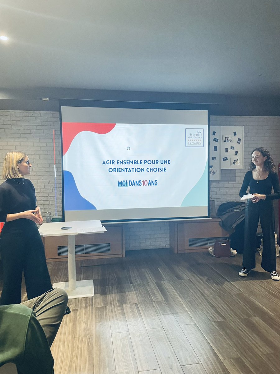 4e asso : <a href="/MoiDans10ans1/">Moi dans 10 ans</a> accompagne les jeunes issus de QPV et zones rurales dans leur orientation professionnelle, à travers des parcours pédagogiques et des ateliers visant à lever les freins et donner des clés &amp; outils indispensables pour leur vie pro
#prixTenzing