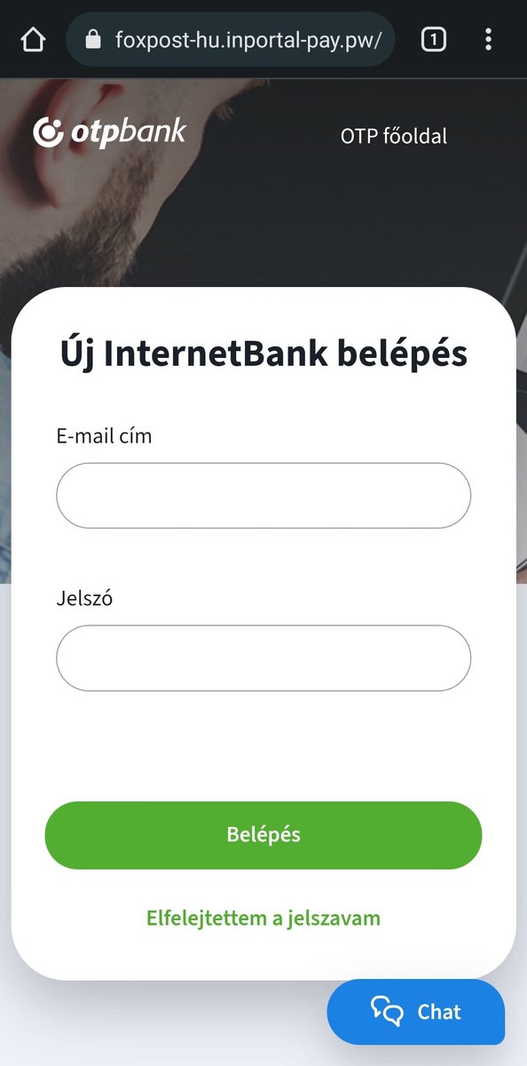 smica83's tweet photo. #Hungarian #foxpost #phishing with @facebook Marketplace bot #scam 
URL(https): /foxpost-hu.inportal-pay.pw/recieve/ 
There are phishing kits for many Hungarian commercial banks: 
@otpbank_hu @ErsteGroup @UniCredit_PR @dontsokosan @Citibank .
@sS55752750 @CloudflareHelp please! https://t.co/e3qvOVOzUW