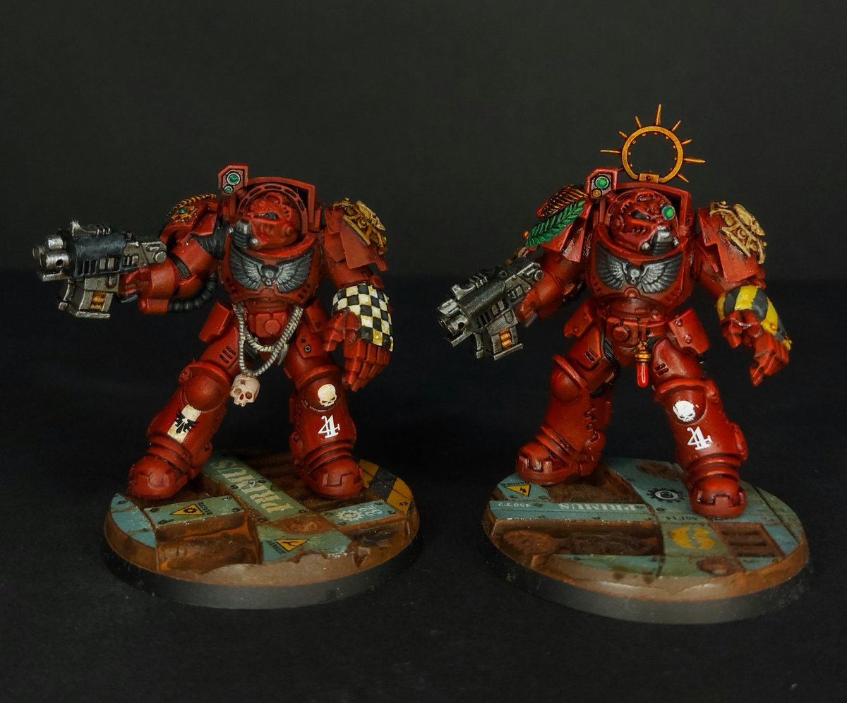 BDali21247075's tweet photo. Happy #TerminatorThursday everyone. I was so happy to see the resculpt of the classic Terminators earlier today. Beautifully done by #GamesWorkshop and true to the original art. It even looks as if my converted ones will fit in scalewise. #WarhammerCommunity #PaintingWarhammer https://t.co/f6DS78VqDd