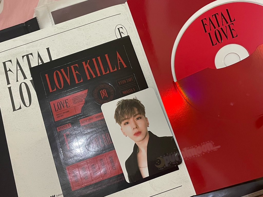 purplmoon_'s tweet photo. WTS / WANT TO SELL / lfb
‼️help RT thankyou🙌🏻
Monsta X Fatal Love album ver 1, inc:
- kihyun pc *slight damage
- photobook + cd
- sticker
📍 Bandung, INA
✅ Shopee fee + packing
t. Monsta x hyungwon minhyuk joohoney i.m changkyun kihyun
#wtsmonstax #monstaxsell monsta x 포카 https://t.co/kIAsr2ysYA