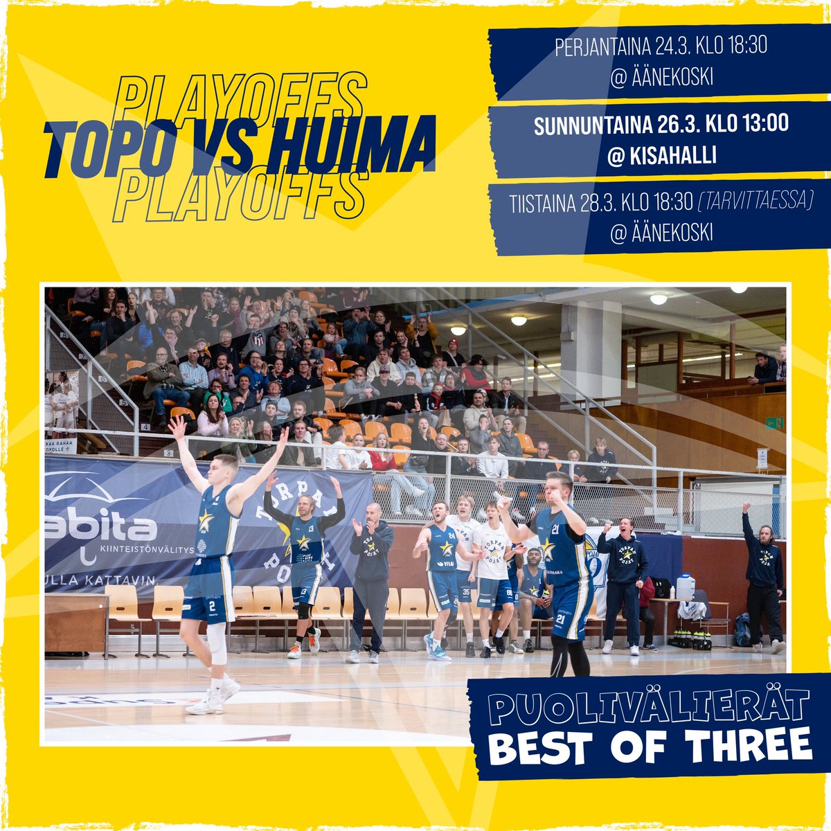 TopoBasket's tweet photo. Kevät on 🏀😤
#topostrong #m1da @HuimaBasketball https://t.co/P8uPx0TDQs