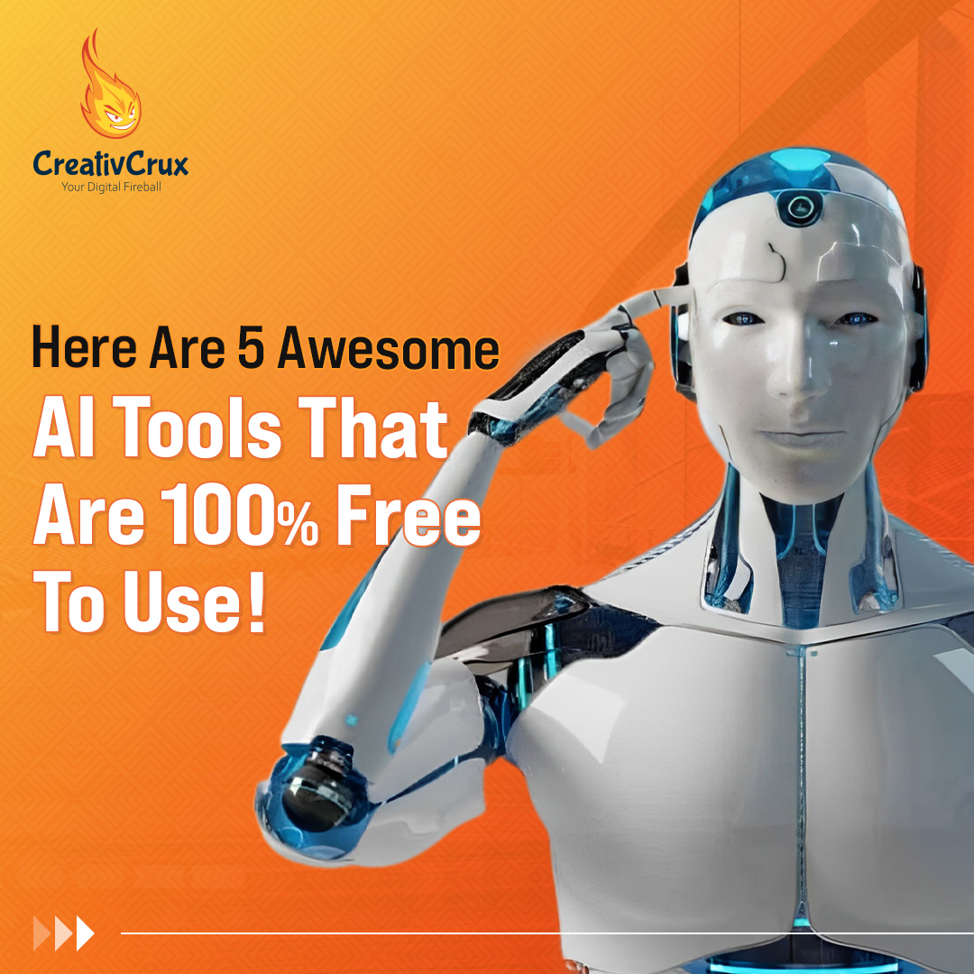 CreativCrux's tweet photo. Discover the power of AI for free with these amazing AI tools. 
follow us more to know about free AI tools which you can use in your daily life.
📞0300-1594440
👉 https://t.co/O7wO4995k6 https://t.co/jOMb2LTNSA
