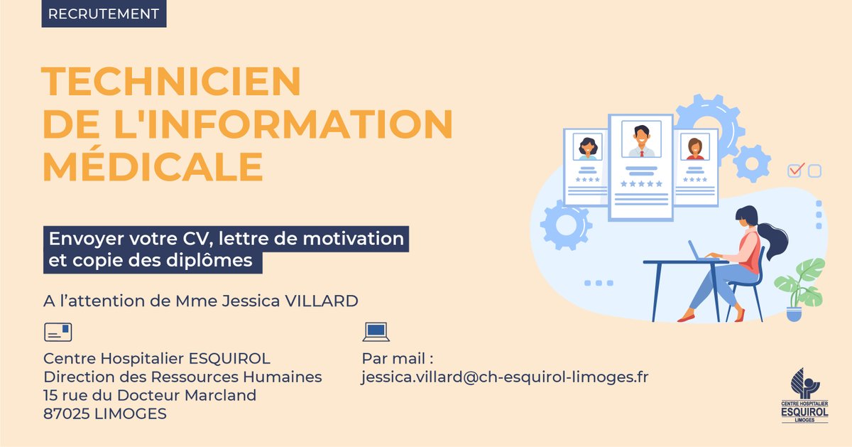 CH Esquirol Limoges on Twitter "[RECRUTEMENT] Le Centre Hospitalier