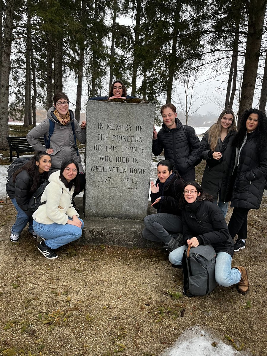 maddymant's tweet photo. That is, what is an anthropology of institutions? How are marginalized people visible in the historical record and today? What challenges remain regarding social welfare? Learning about the 271 individuals buried in the #poorhouse #cemetery on site was deeply moving. https://t.co/rewe0xPc0B