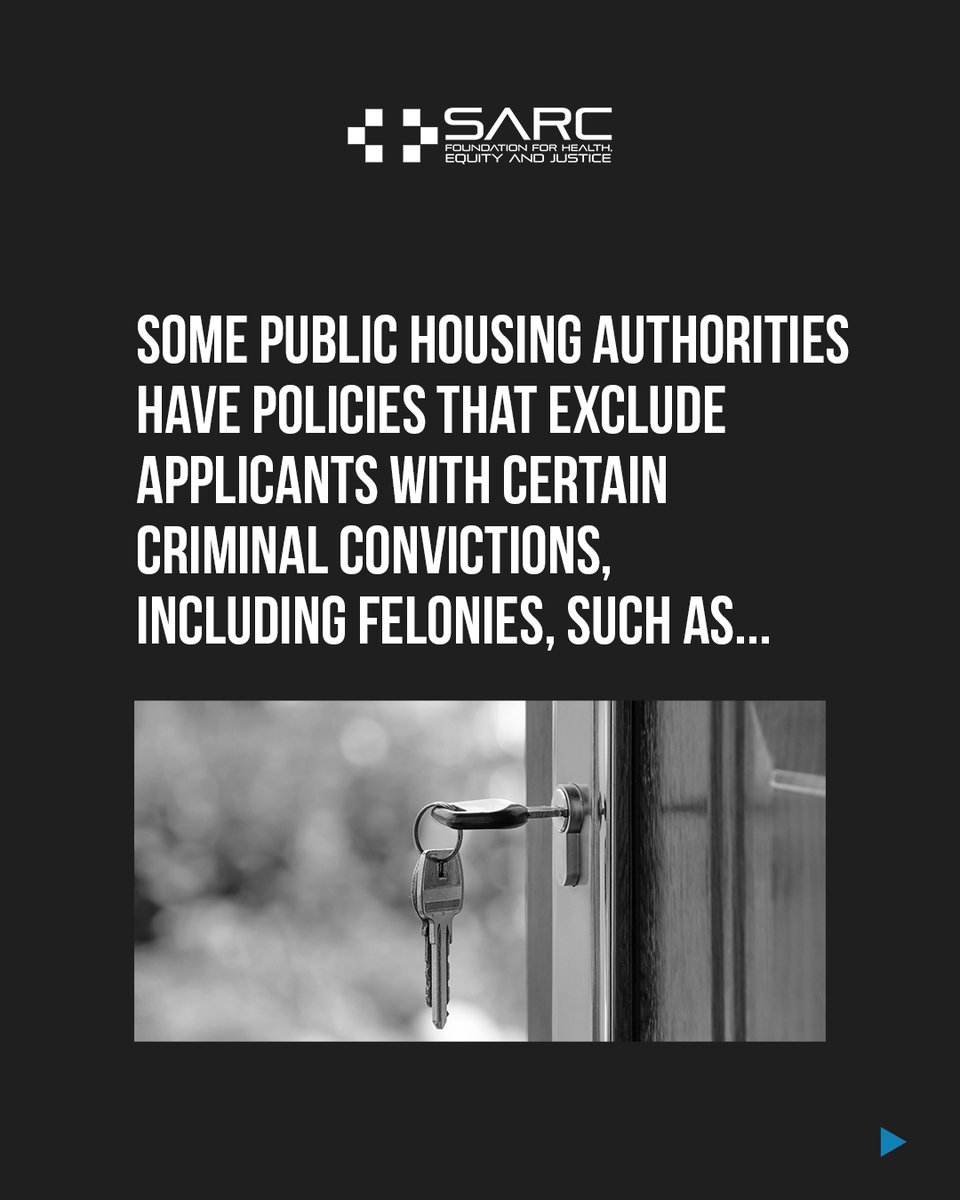 SarcFoundation's tweet photo. #JusticeInvolved people are not always eligible for #publichousing, and hose who are may be placed on a waiting list behind applicants without a felony conviction.

See how we help provide #transitionalhousing for citizens following their release: https://t.co/Zml8gAV47c https://t.co/Y615IFi5g9