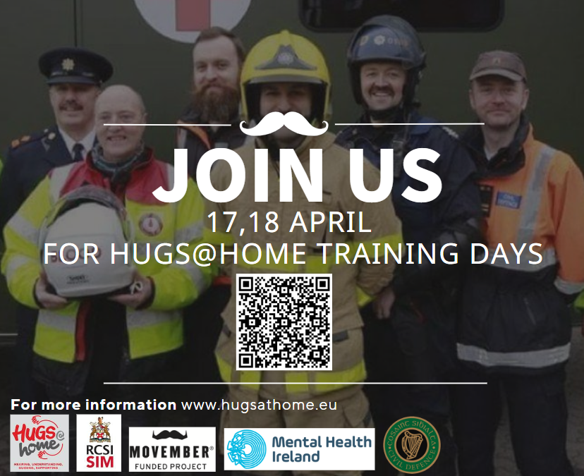 HUGSatHOME_RCSI's tweet photo. Do you wish to be more prepared to support your loved ones coming home from a bad call? Do you wonder on what to say to your mates when they are struggling? Learn ways to support each other with HUGS@Home training in April! https://t.co/pKYR8HV5J2 https://t.co/NgfZ3sI8BA